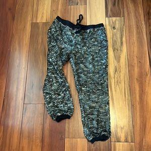 Free people size s sequin joggers